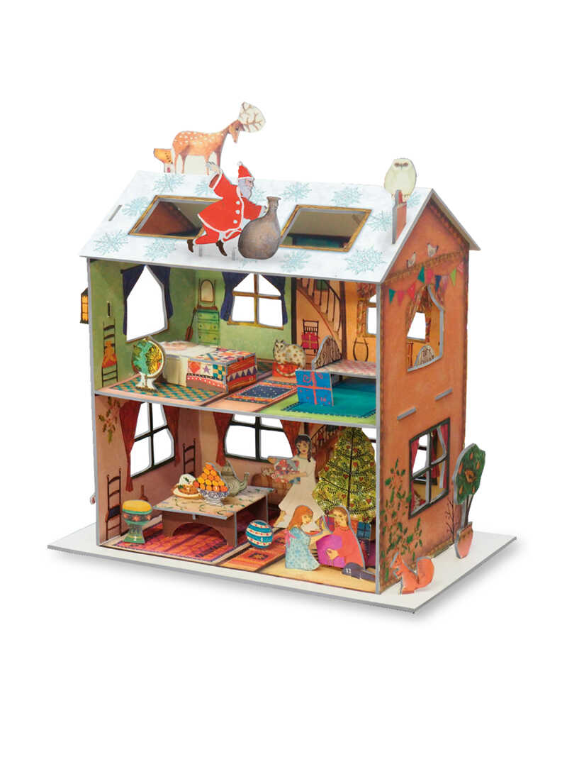 3D-Adventskalender Puppenhaus