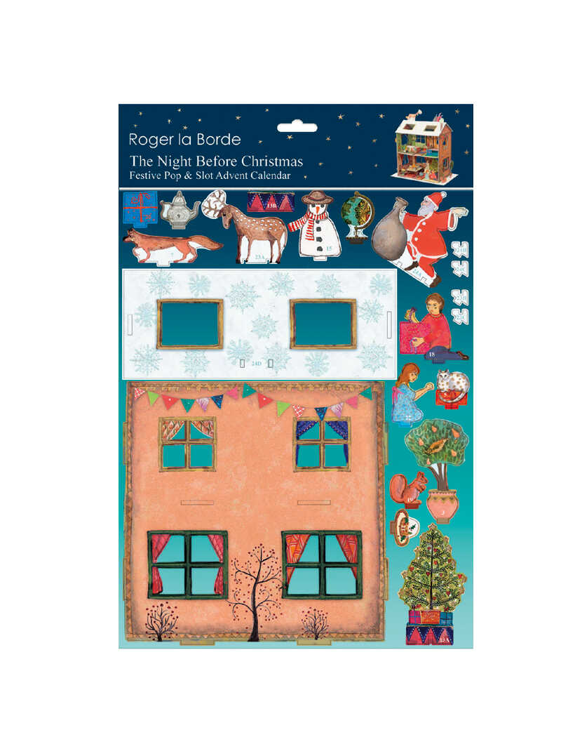 3D-Adventskalender Puppenhaus