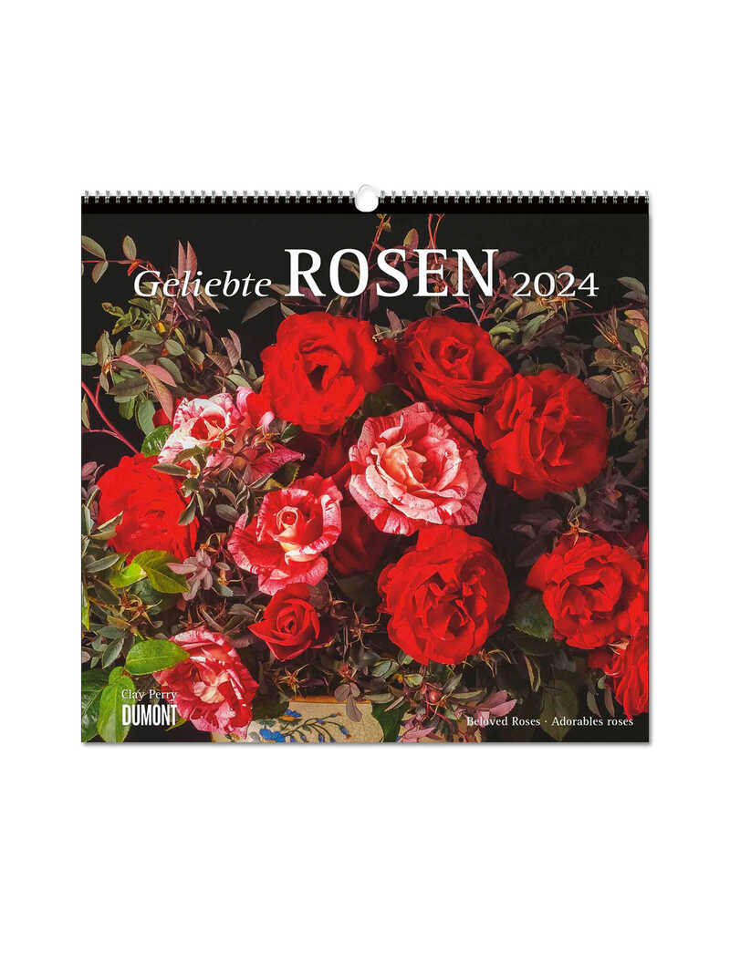 Wand-Kalender Geliebte Rosen 2024