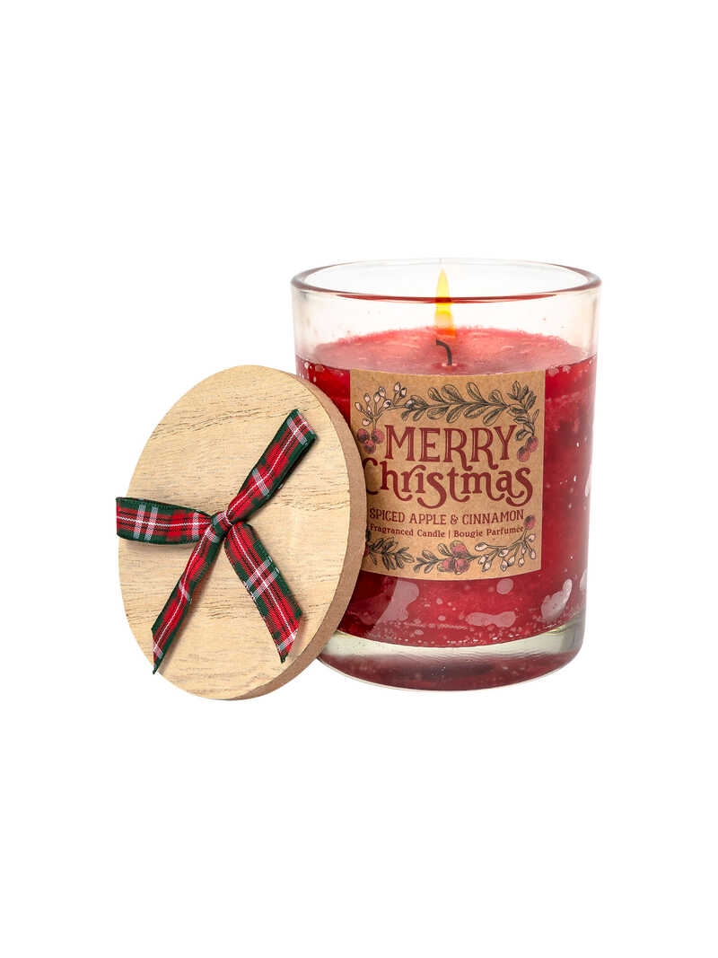 Produktbild zu Weihnachtliche Duftkerze Merry Christmas
