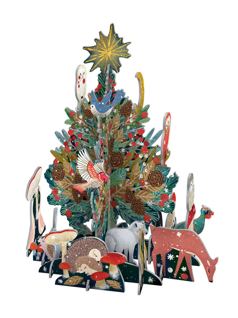 Produktbild zu 3-D-Adventskalender Beneath the Tree
