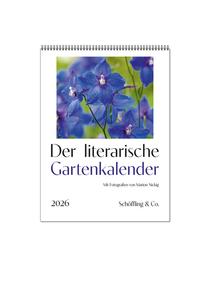 Produktbild zu Der literarische Gartenkalender 2026