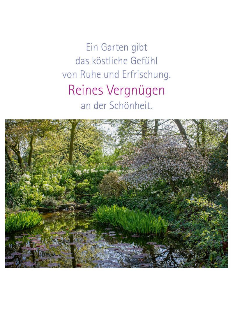 Alternatives Bild 1 zu Der literarische Gartenkalender 2026