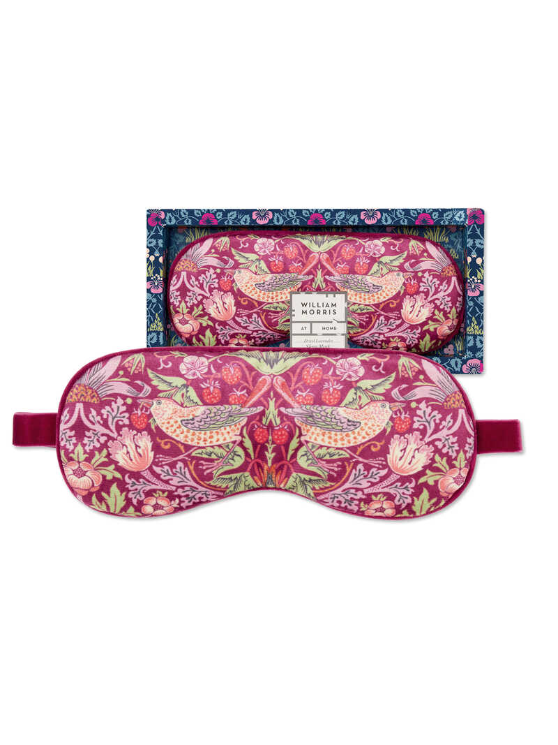Produktbild zu Luxurise Augenmaske Strawberry Thief