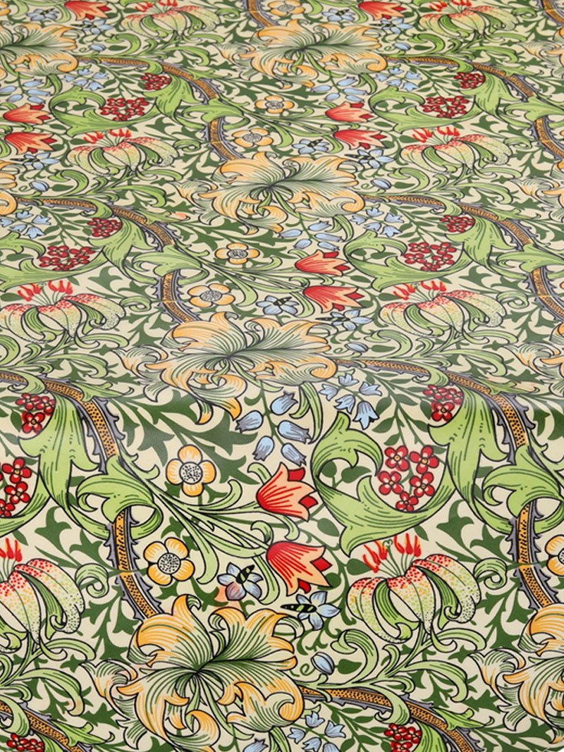 Mittelgroe Tischdecke fr Drauen mit Lilien