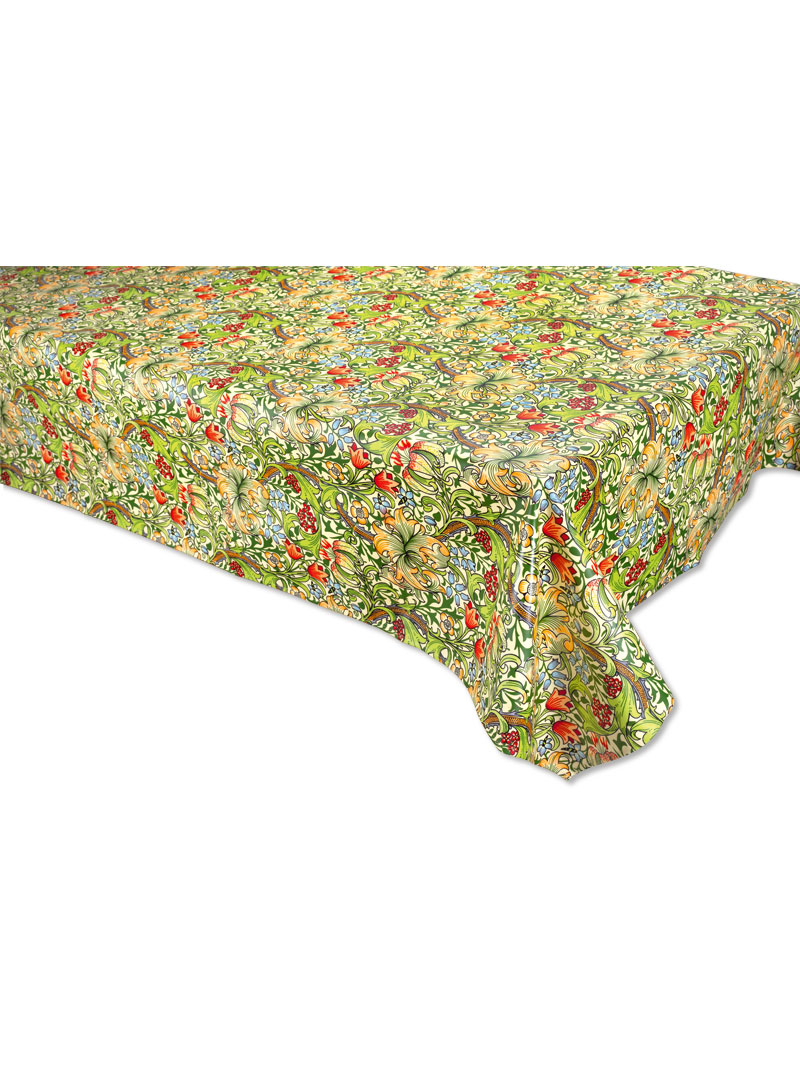 Groe Tischdecke fr Drauen mit Lilien