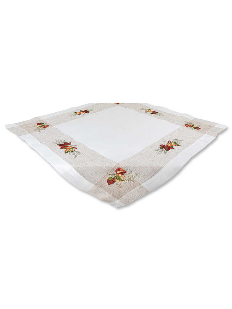 Mittelgroe Tischdecke mit Herbstblttern