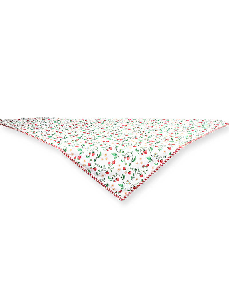 Produktbild zu Tischdecke mit Erdbeeren fr eckigen Tisch