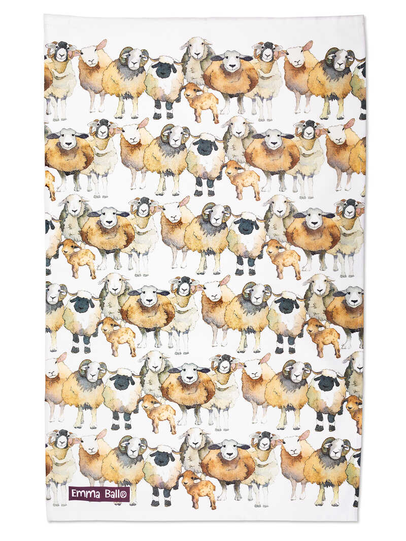 Produktbild zu Geschirrtuch Sheep