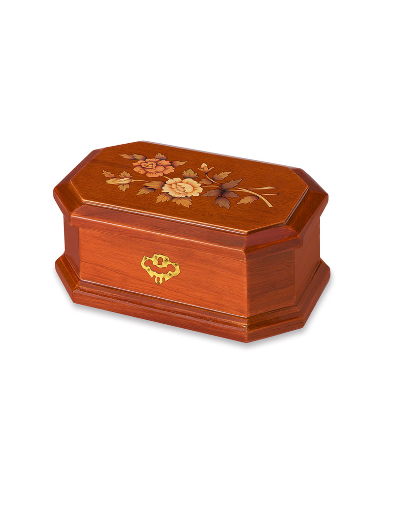  Schmuckschatulle mit Spieluhr 'Melody Flowers'