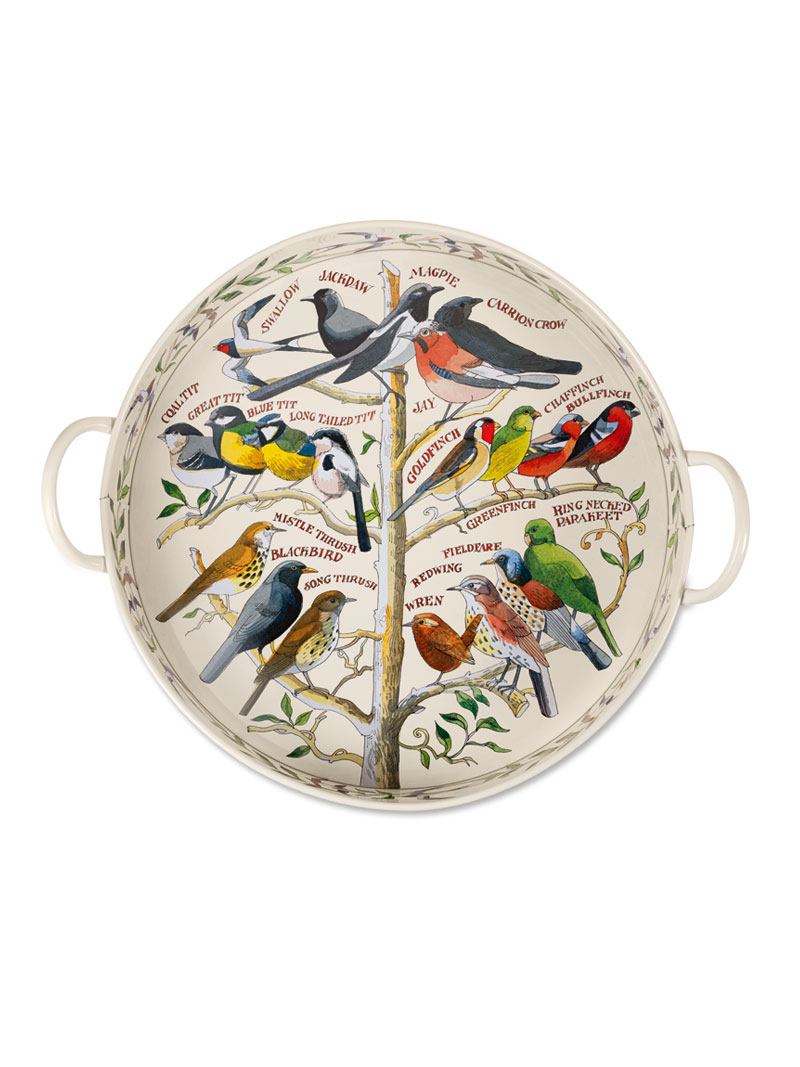 Alternatives Bild 1 zu Rundes Metalltablett mit Gartenv�geln