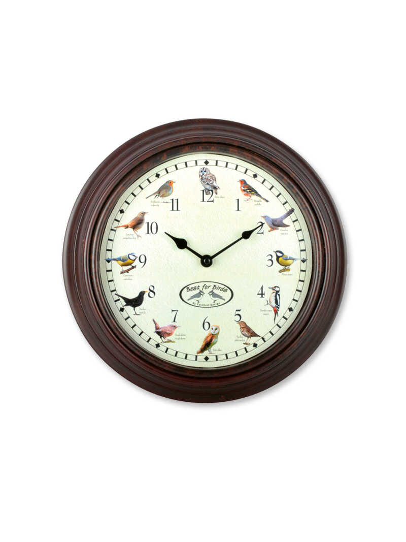 Vogeluhr im neuen Design