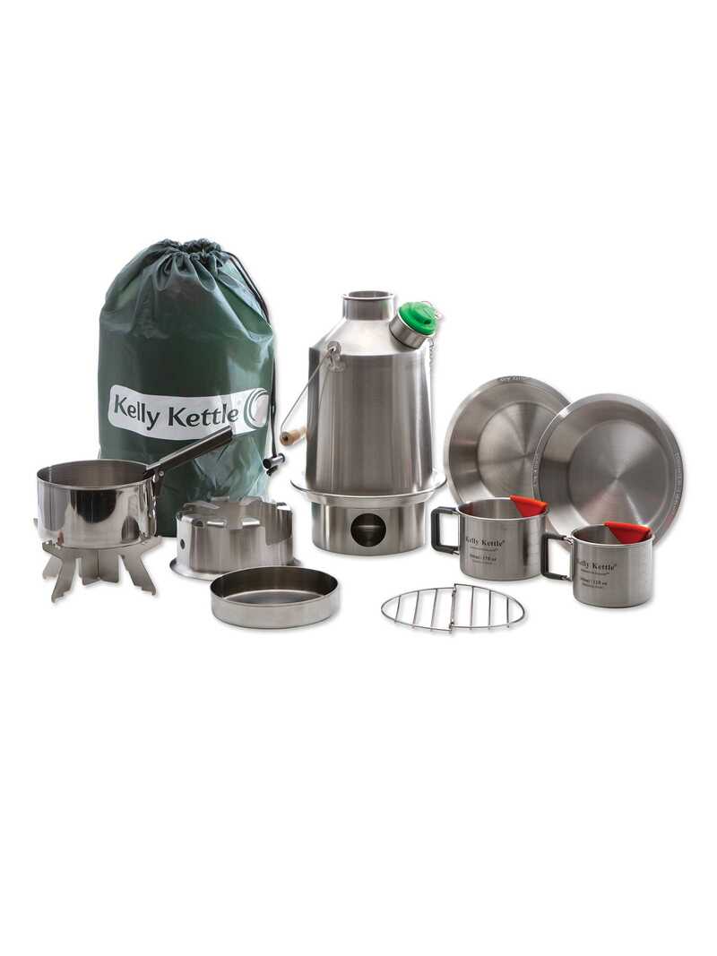 Kelly Kettle Ultimate Scout Kit aus Edelstahl