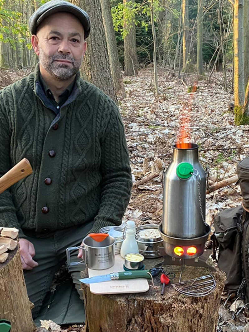 Kelly Kettle Ultimate Scout Kit aus Edelstahl
