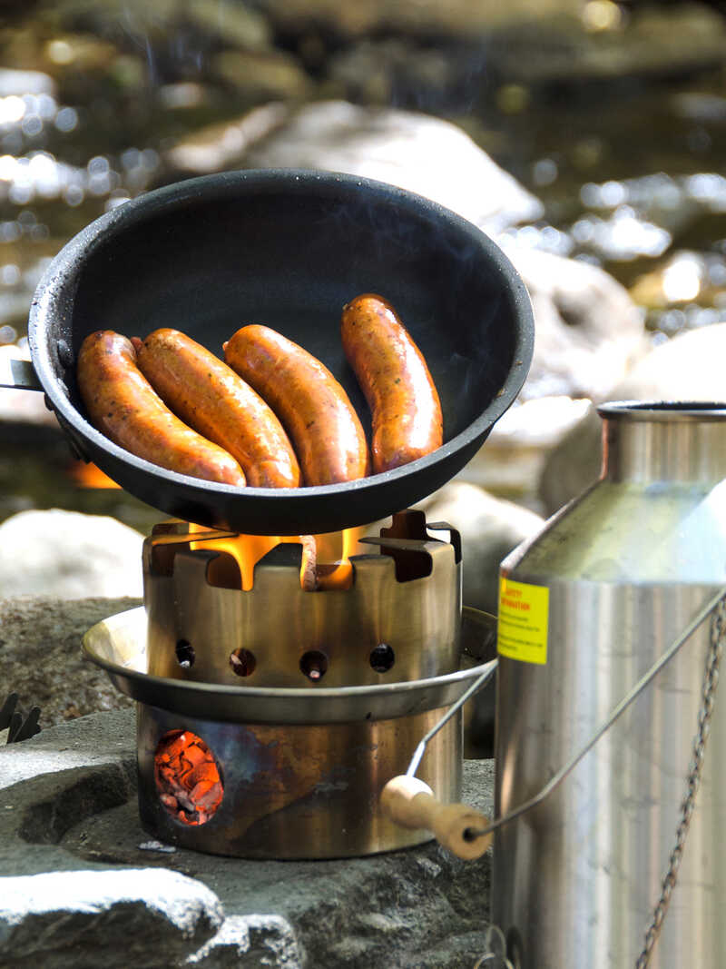 Kelly Kettle Ultimate Scout Kit aus Edelstahl