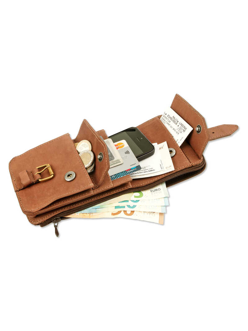 Grteltasche Belt Safe aus Leder
