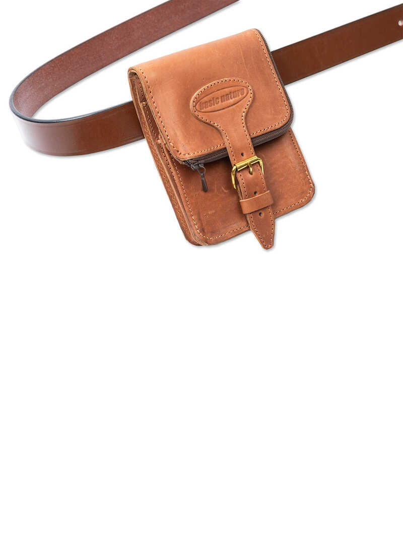 Grteltasche Belt Safe aus Leder
