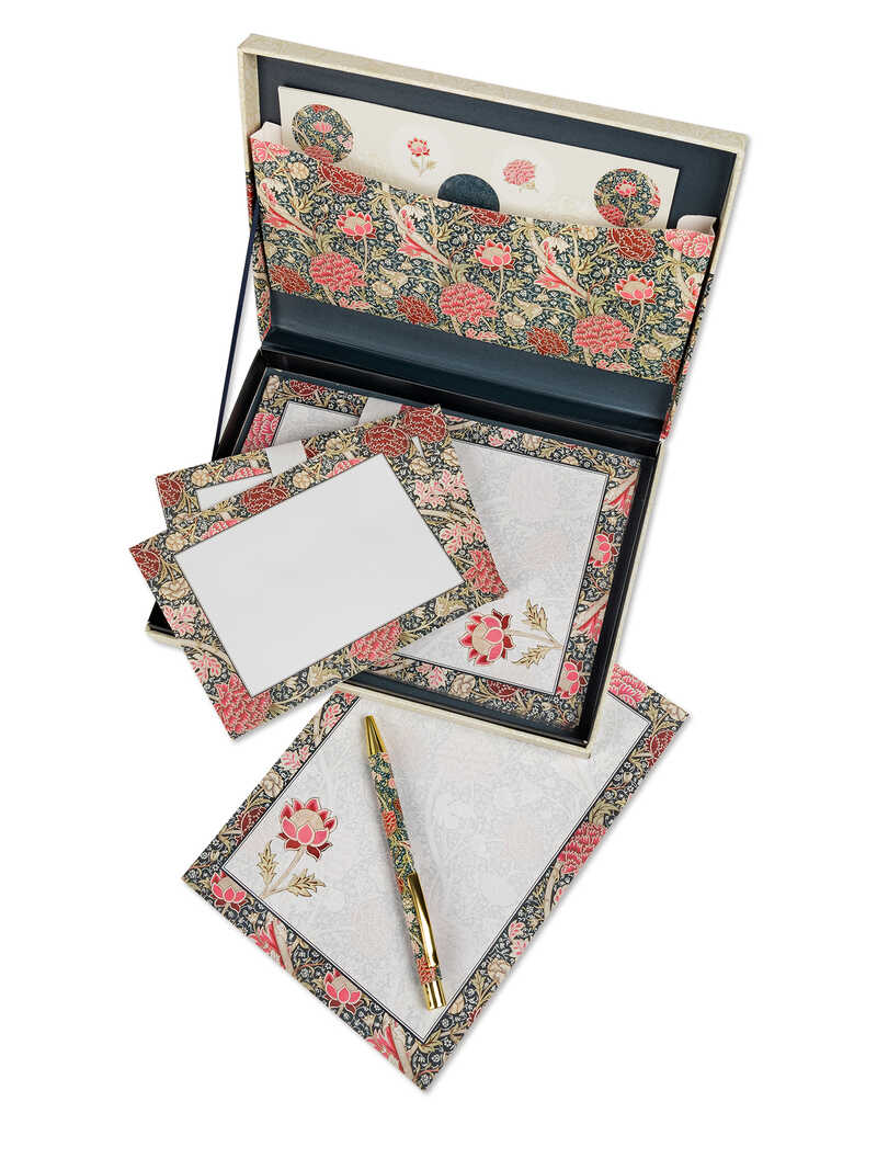 Schreibset William Morris Cray