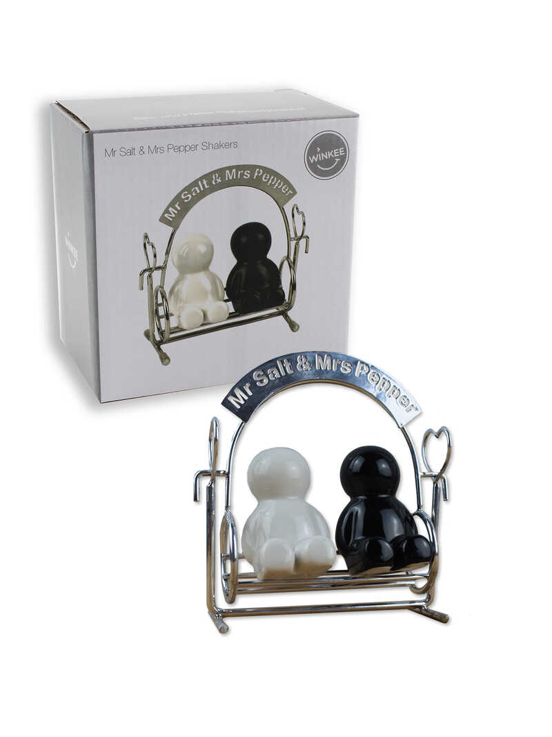 Salz- und Pfefferstreuer Mr Salt and Mrs Pepper