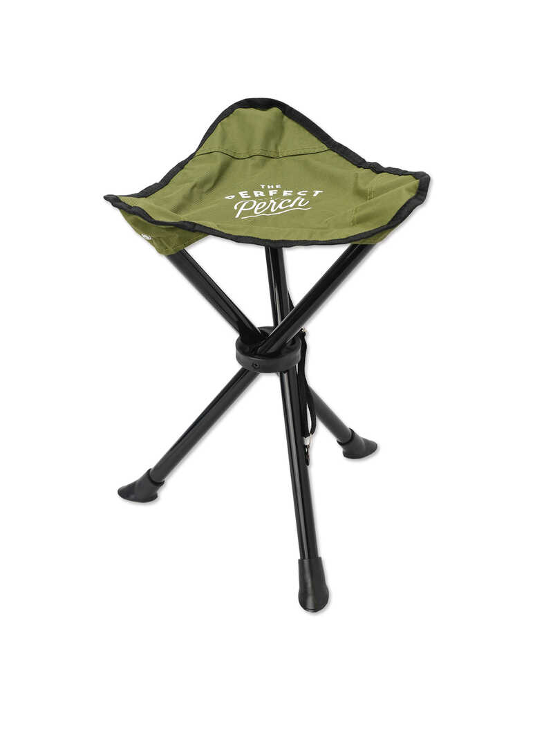 Faltbarer Dreibein-Hocker belastbar bis 100 kg
