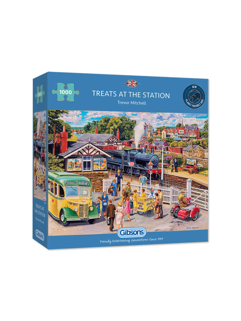 1.000 Teile Puzzle Treats at the Station