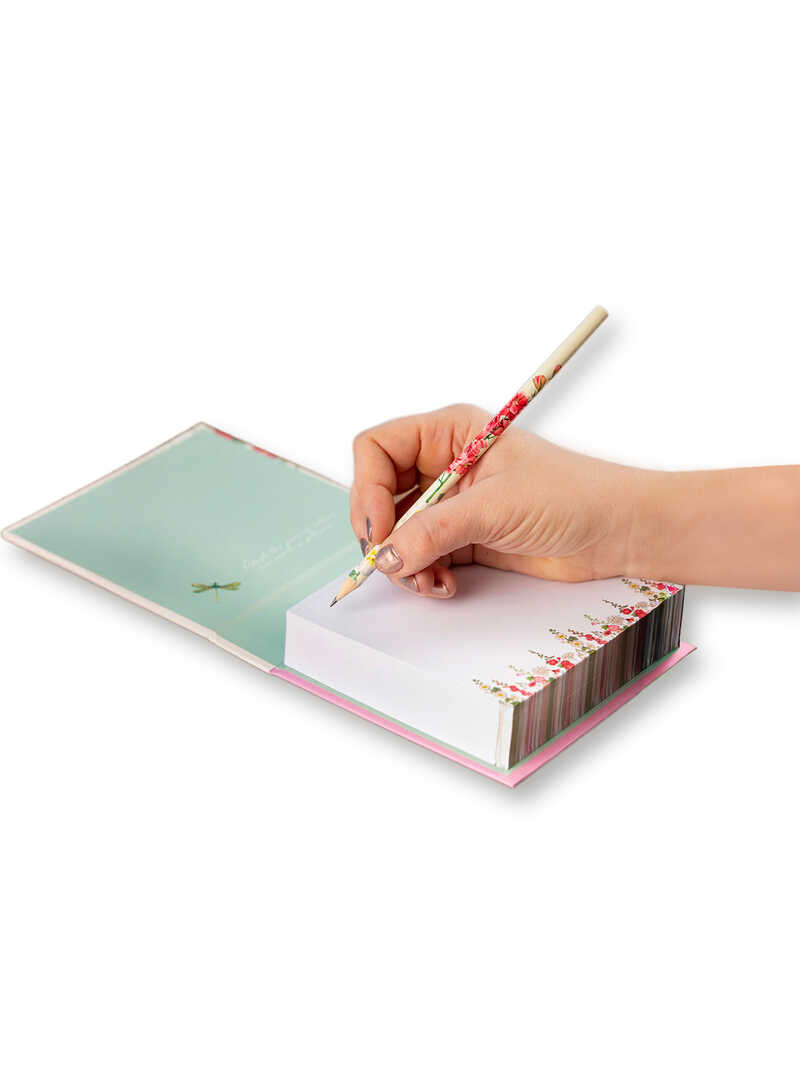 Alternatives Bild 1 zu Notizblock mit Wildblumen