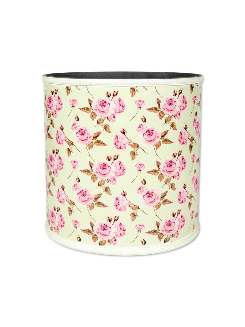 Produktbild zu Papierkorb mit englischen Rosen
