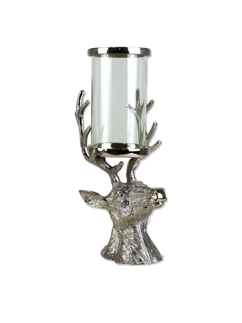 Alternatives Bild 1 zu Groer Kerzenhalter Hirsch