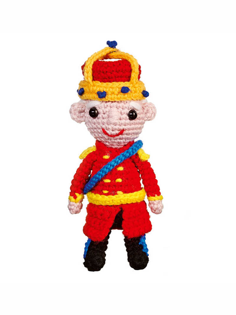 Hkelsetz mit Charles III. und abnehmbarer Krone