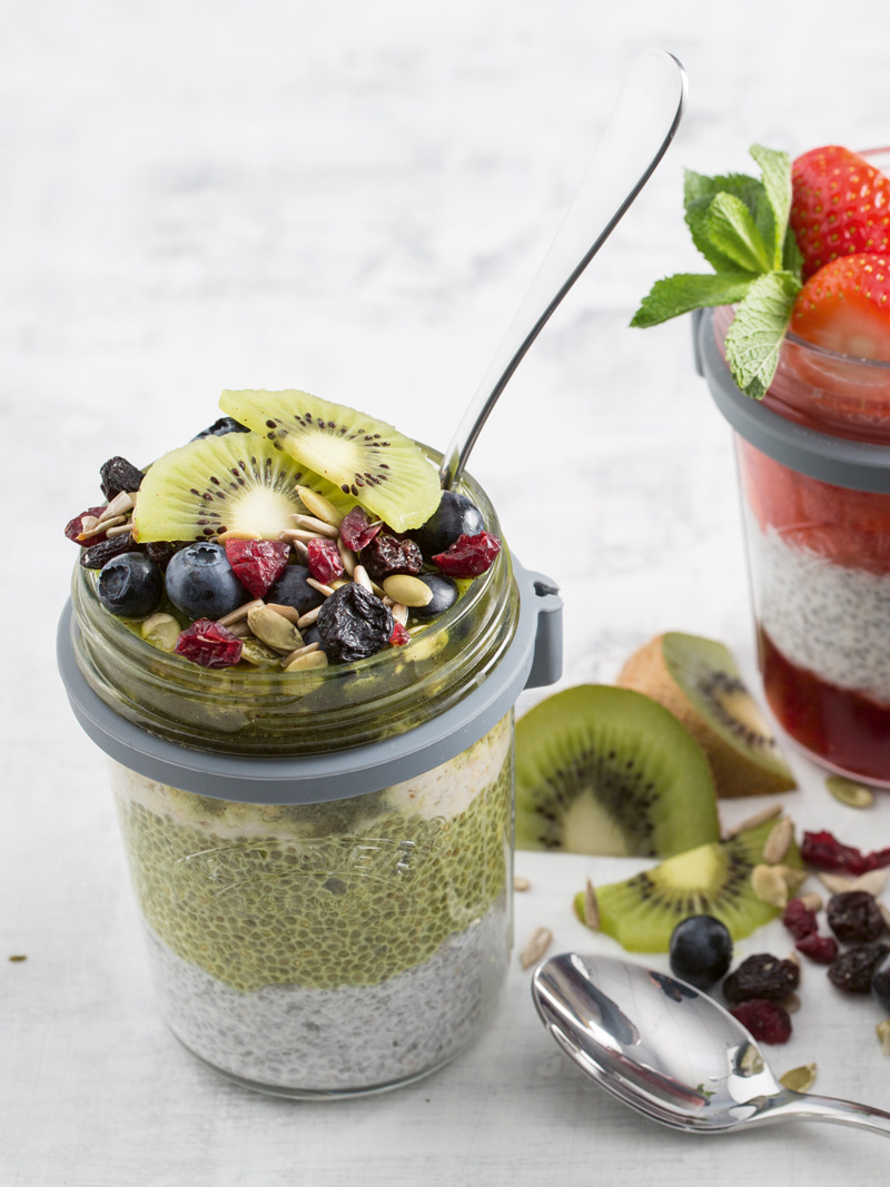 Frhstckset Breakfast Jar mit Lffel