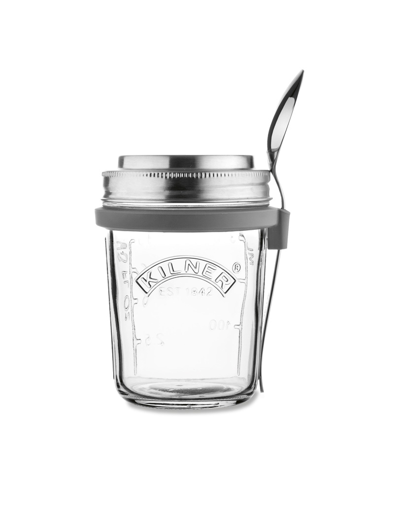 Frhstckset Breakfast Jar mit Lffel