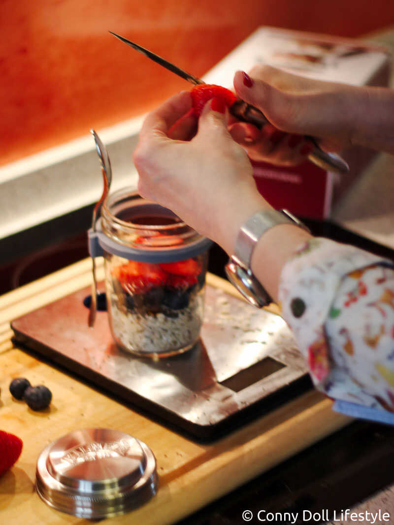 Frhstckset Breakfast Jar mit Lffel