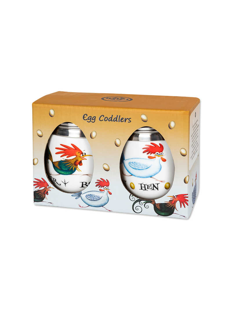 Egg-Coddler-Set Chasing Chickens