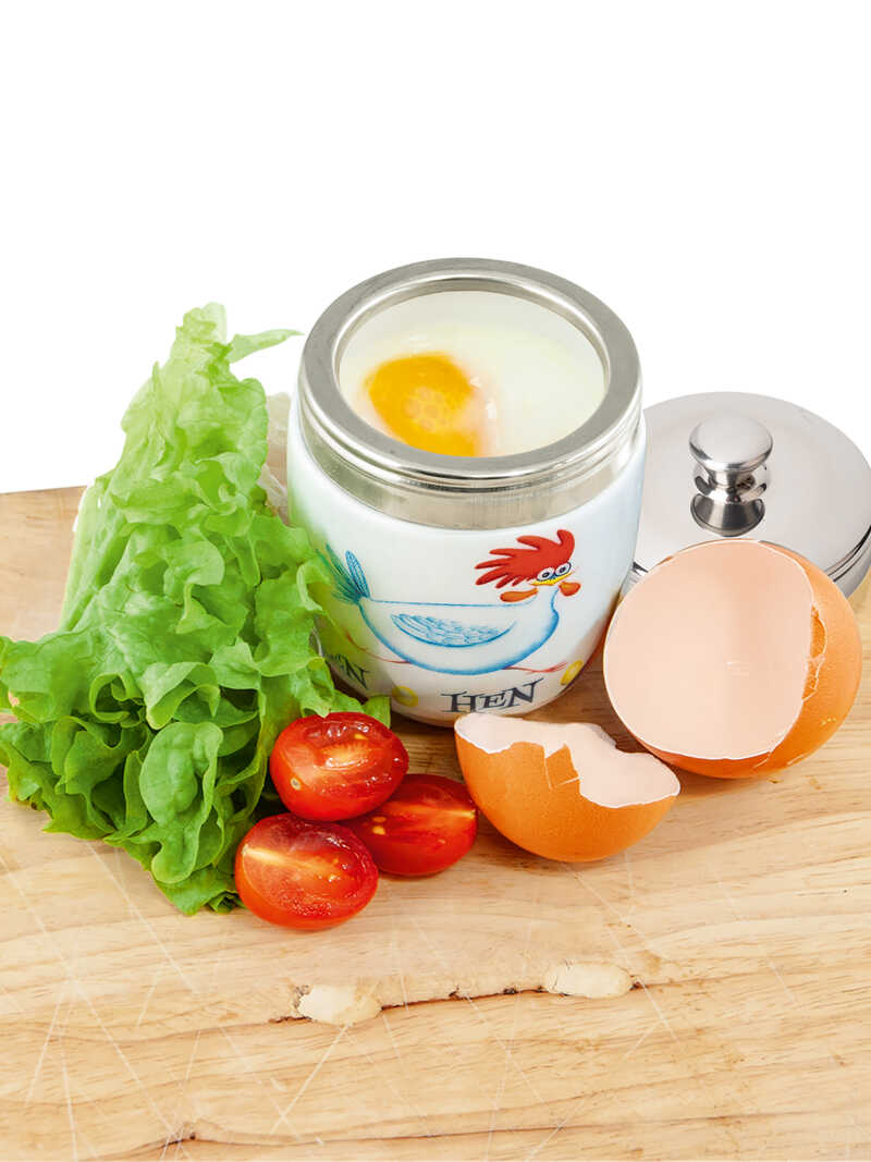 Egg-Coddler-Set Chasing Chickens
