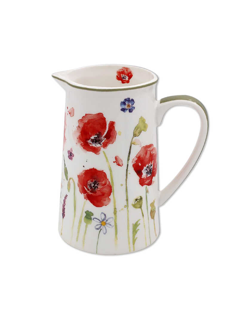 Produktbild zu Porzellan-Krug Poppy Fields
