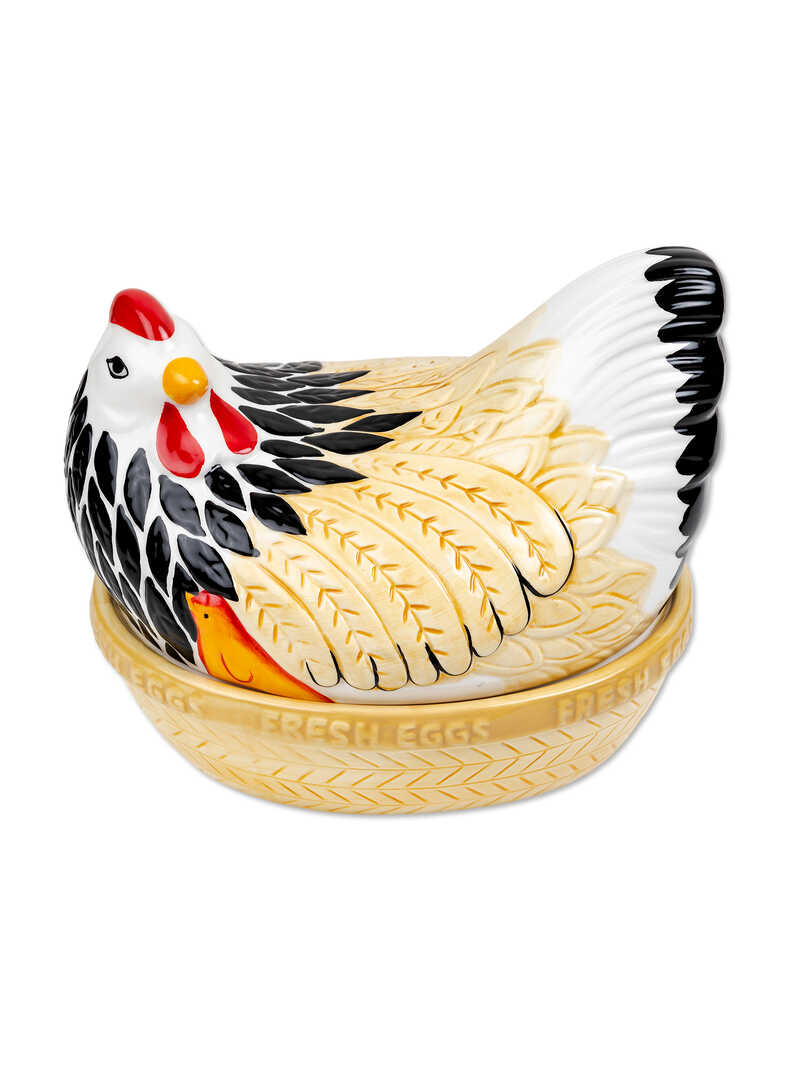 Keramik-Henne