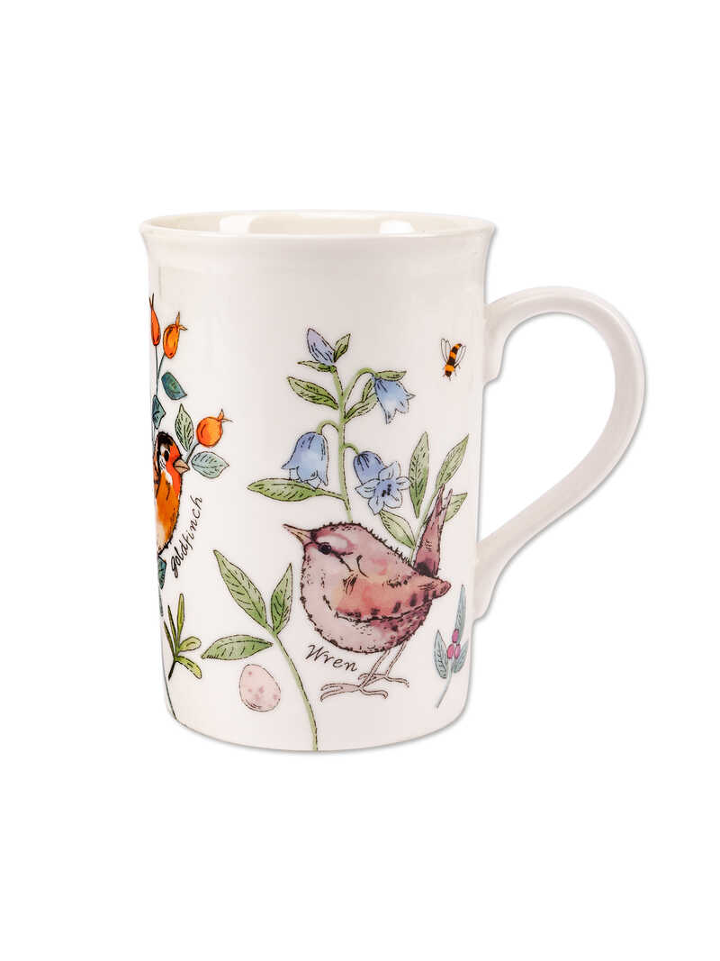 Produktbild zu Kaffeebecher mit Gartenv�geln