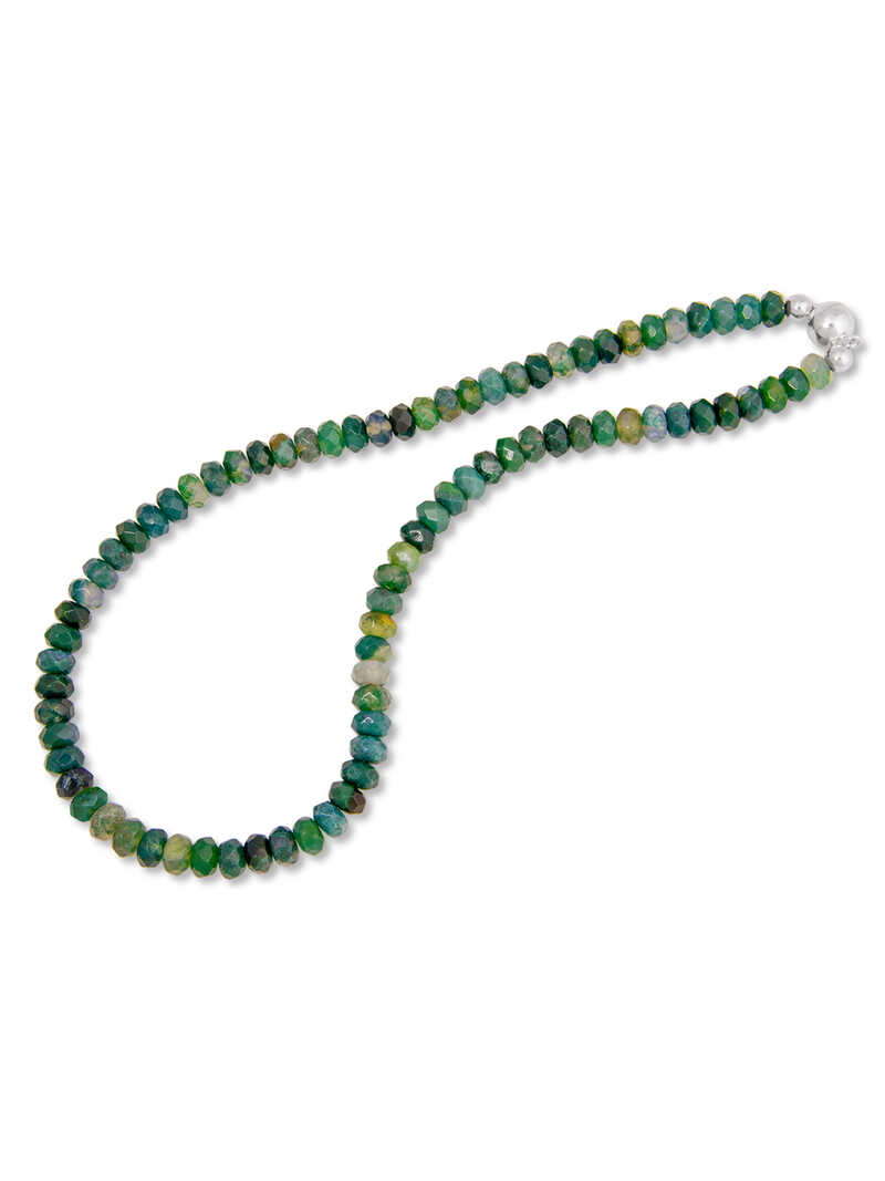 Produktbild zu Collier Moos-Achat