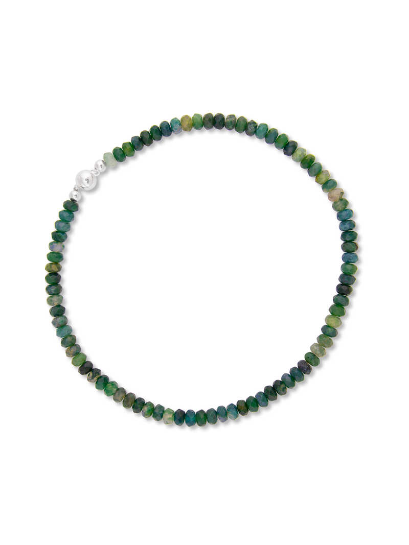 Alternatives Bild 1 zu Collier Moos-Achat