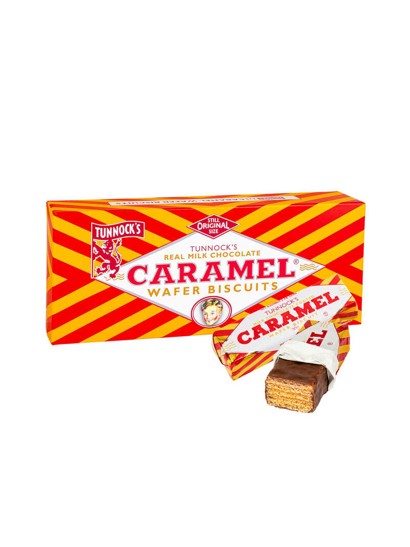 Tunnock's Caramel Wafer Biscuits Waffel-Riegel