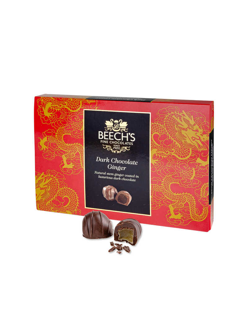 Beech's Dark Chocolate Ginger glutenfrei