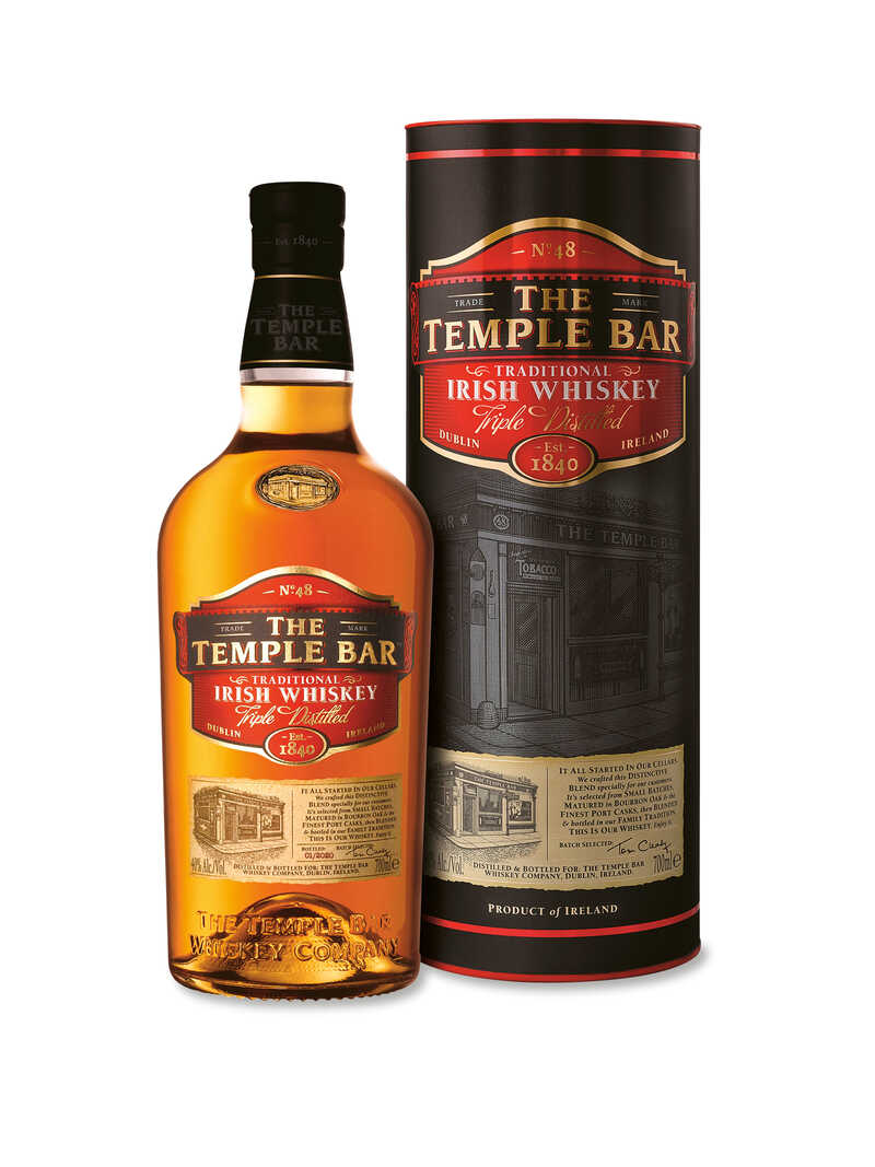 Produktbild zu The Temple Bar Traditional Irish Whiskey