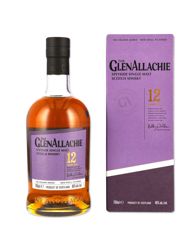 GlenAllachie Single Malt Scotch Whisky 12 Jahre alt