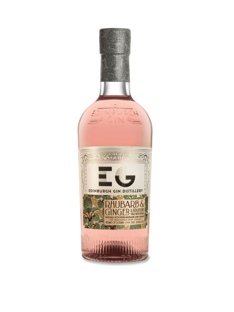 Gin Likr mit Rhabarber und Ingwer
