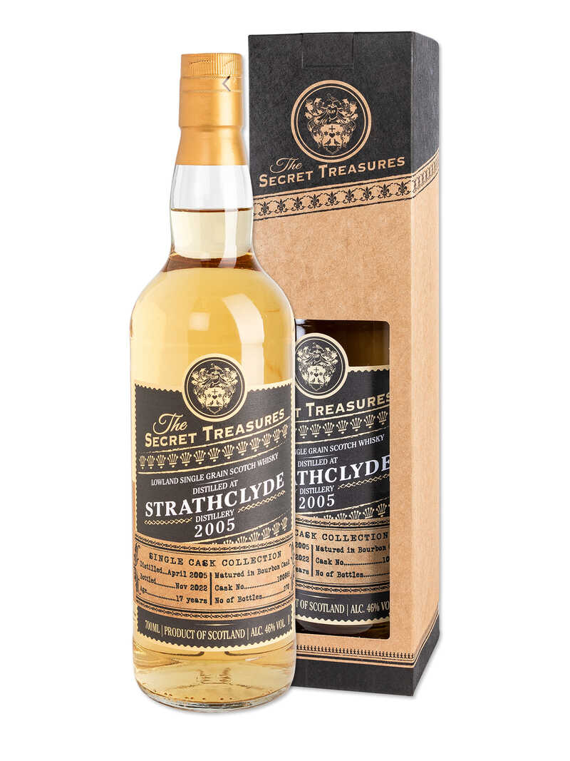Strathclyde Lowland Single Grain Scotch Whisky