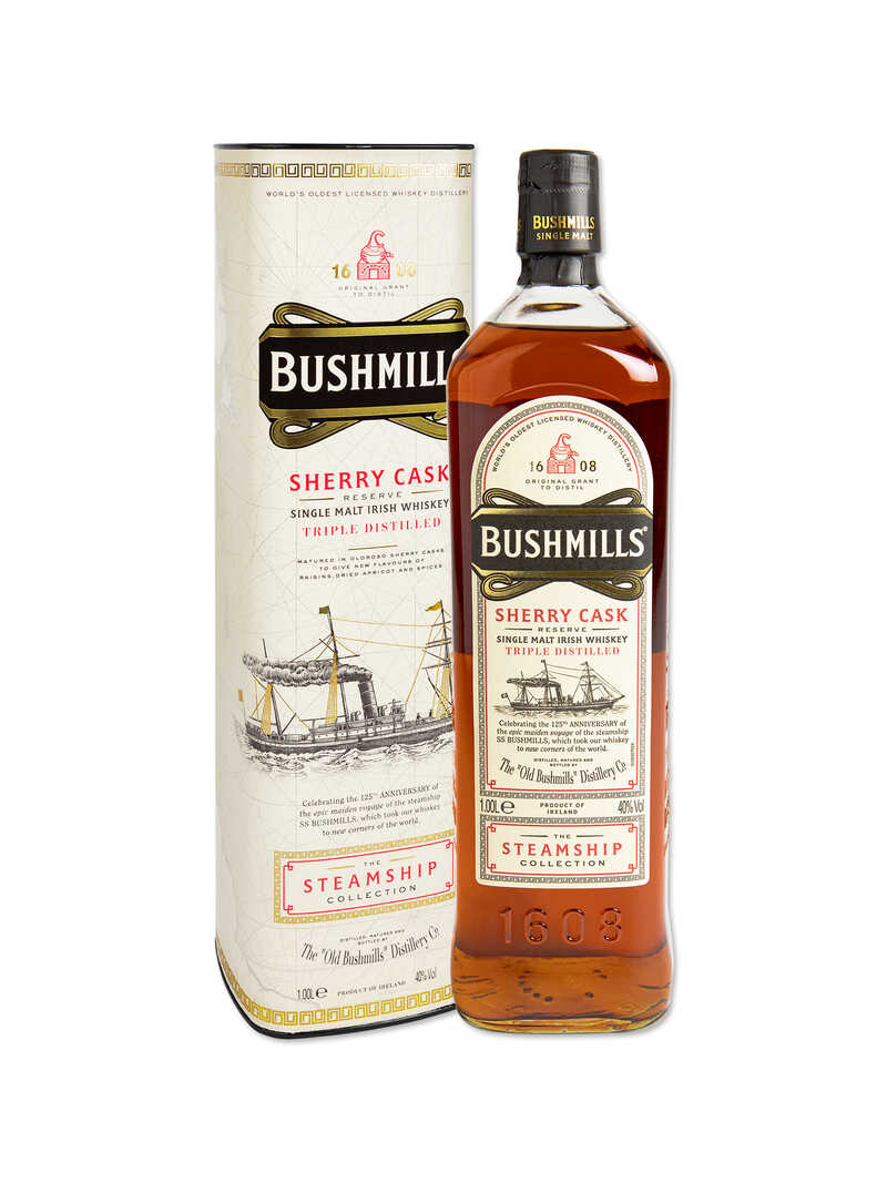 Produktbild zu Bushmills Sherry Cask Reserve Triple Distilled Irish Single Malt Whiskey