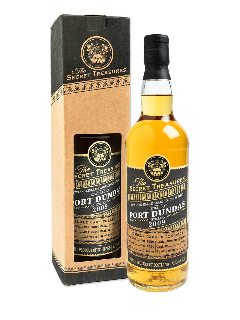 Produktbild zu Port Dundas 2009 15 years old Lowland Single Grain Scotch Whisky
