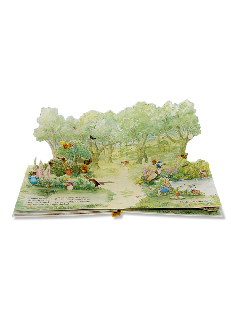 Pop-up-Buch Ostern mit Peter Hase