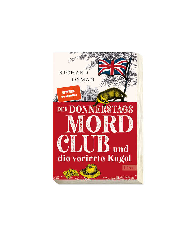 Taschenbuch-Kriminalroman Der Donnerstagmordclub und die verirrte Kugel von Richard Osman