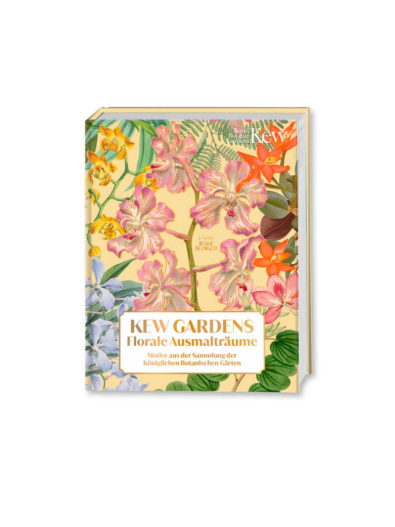 Produktbild zu Ausmalbuch KEW GARDENS - Florale Ausmaltr�ume